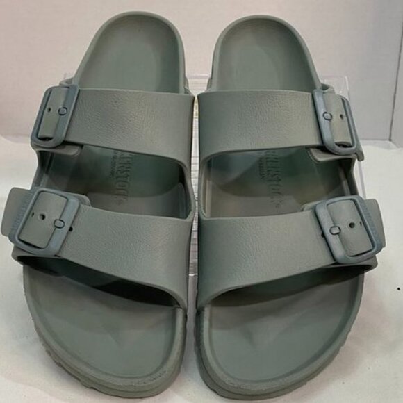 Birkenstock Arizona EVA Slides Gray Sandals Waterproof Comfort Size 9 Women - Picture 2 of 12
